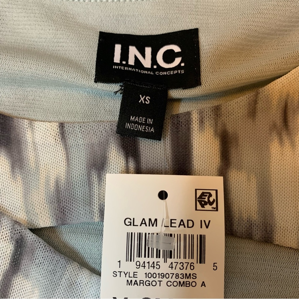 INC International Concepts Women's “Margo Combo” Top Size X Small - Picture 3 of 3
